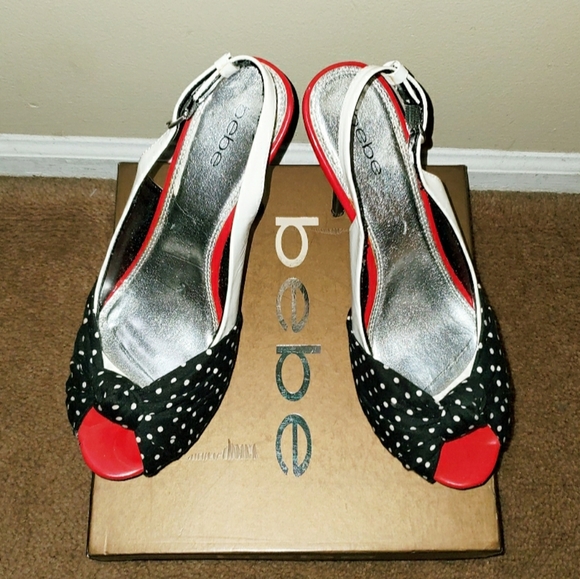 Bebe Platform Heels - Picture 3 of 4